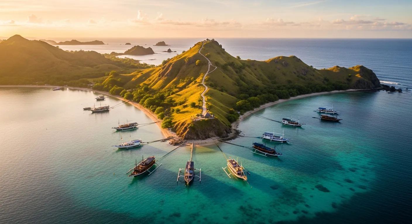 Gili Lawa Darat viewpoint, Komodo National Park
